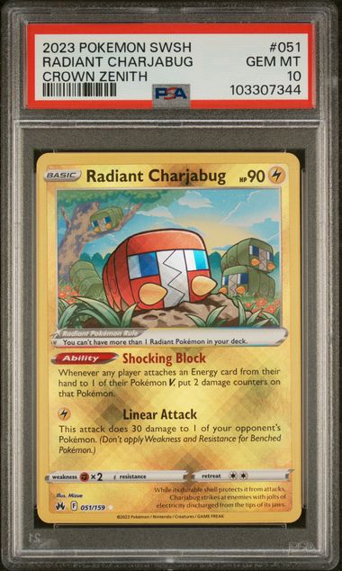 Radiant Charjabug Crown Zenith | #51/159