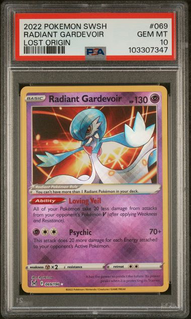 Radiant Gardevoir Lost Origin | #69/196