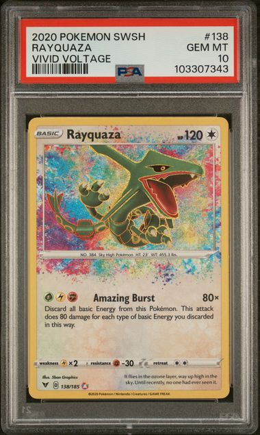 Rayquaza Vivid Voltage | #138/185