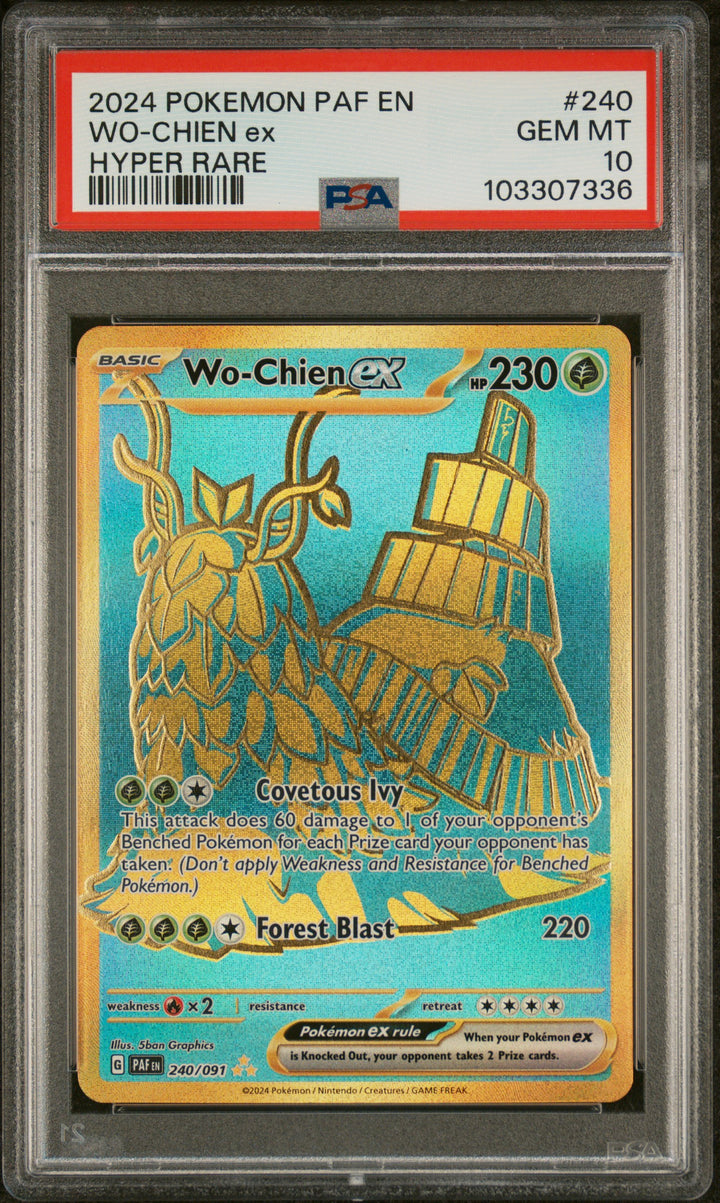 Wo-Chien Ex Paldean Fates | #240/91